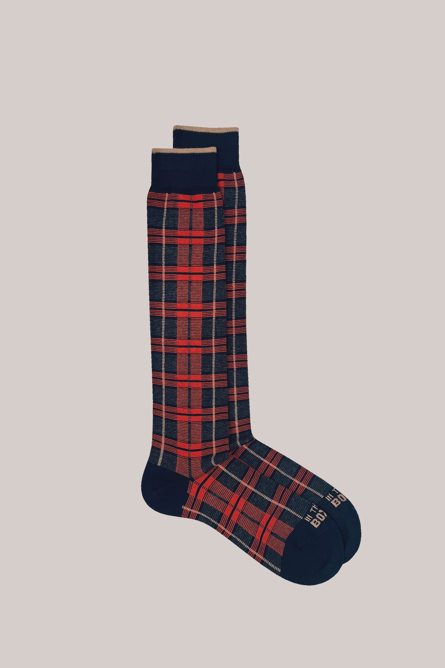 Calzini in cotone fantasia TARTAN - IN THE BOX