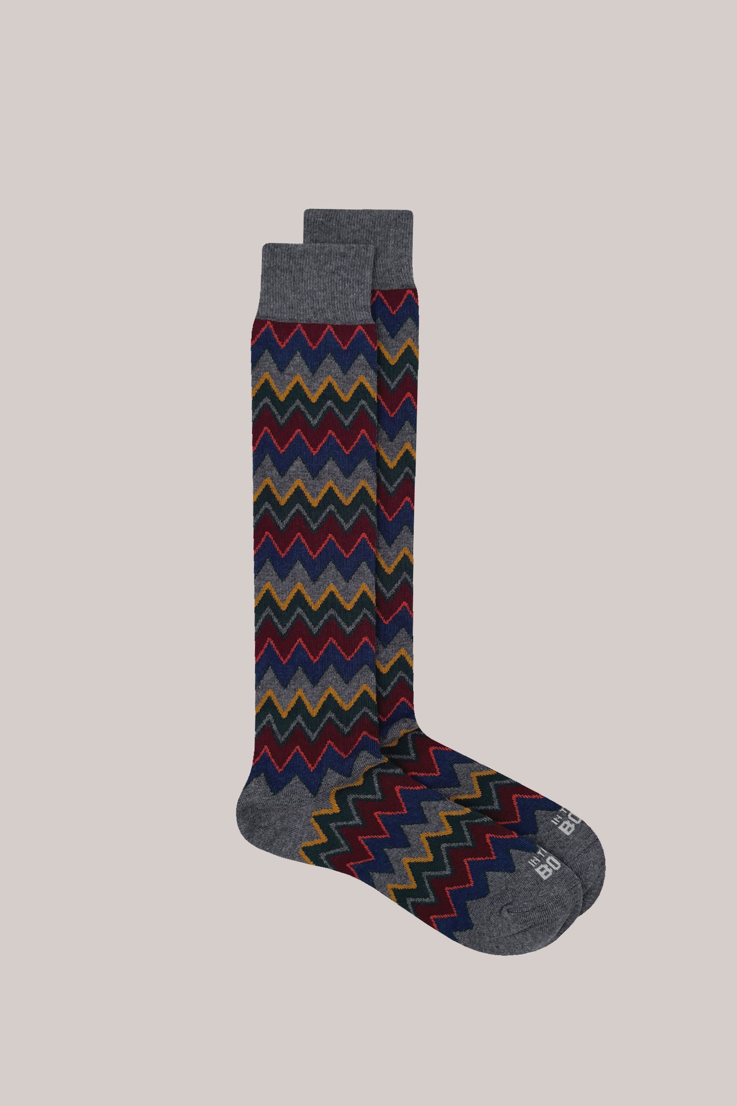 Calzini in cotone fantasia ZIGZAG - IN THE BOX