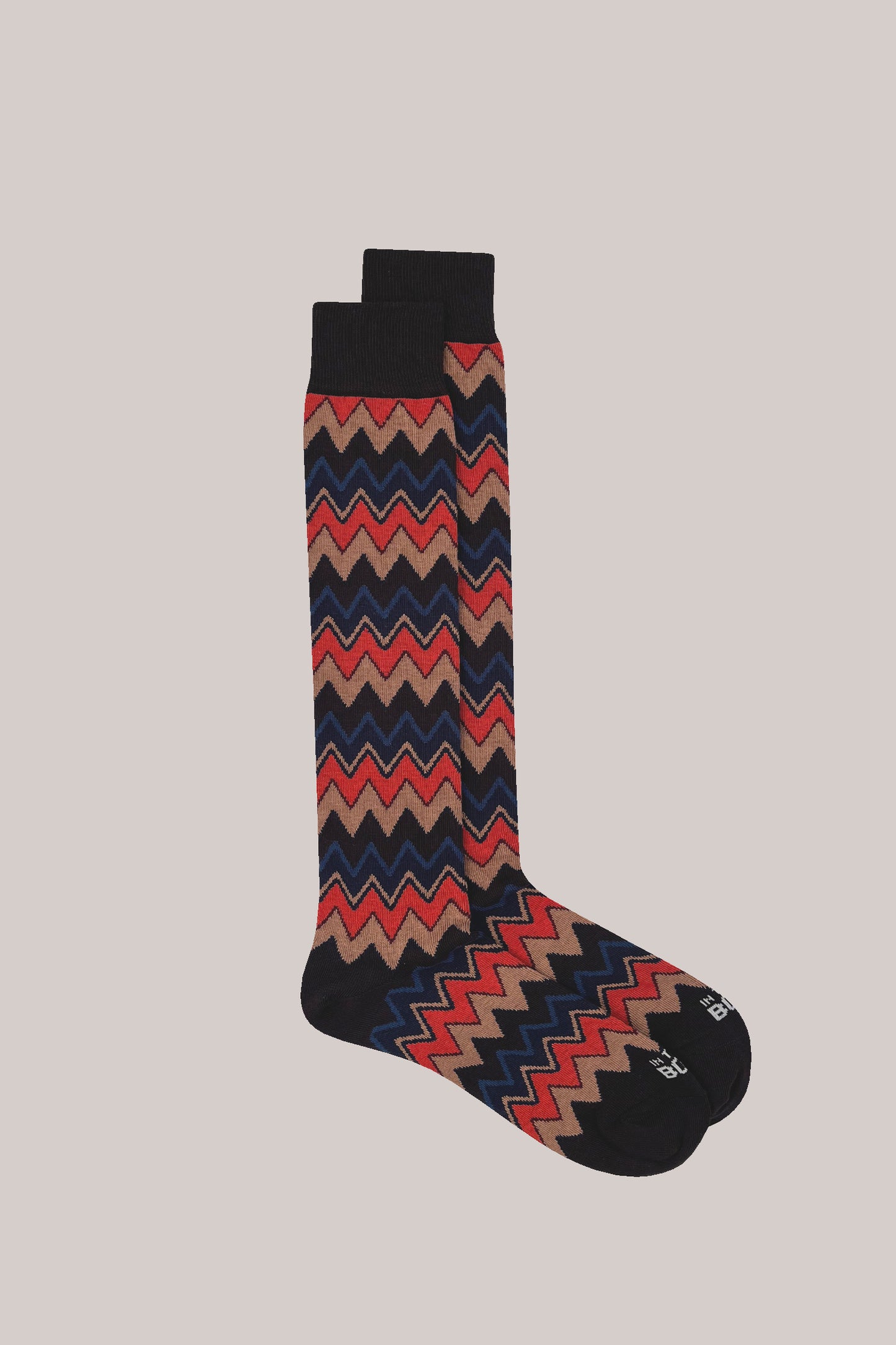 Calzini in cotone fantasia ZIGZAG - IN THE BOX