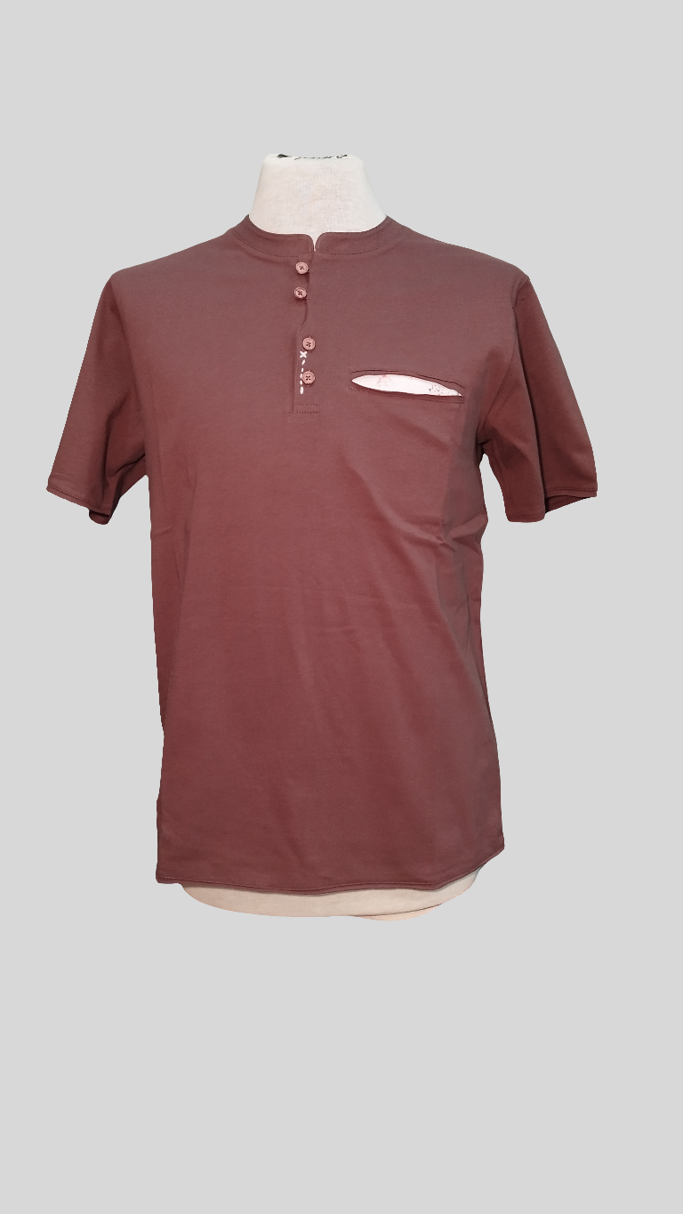 T-shirt con bottoni - Uscio e bottega
