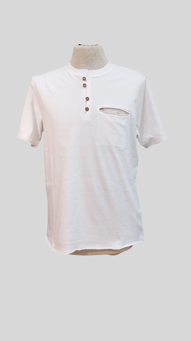 T-shirt con bottoni - Uscio e bottega