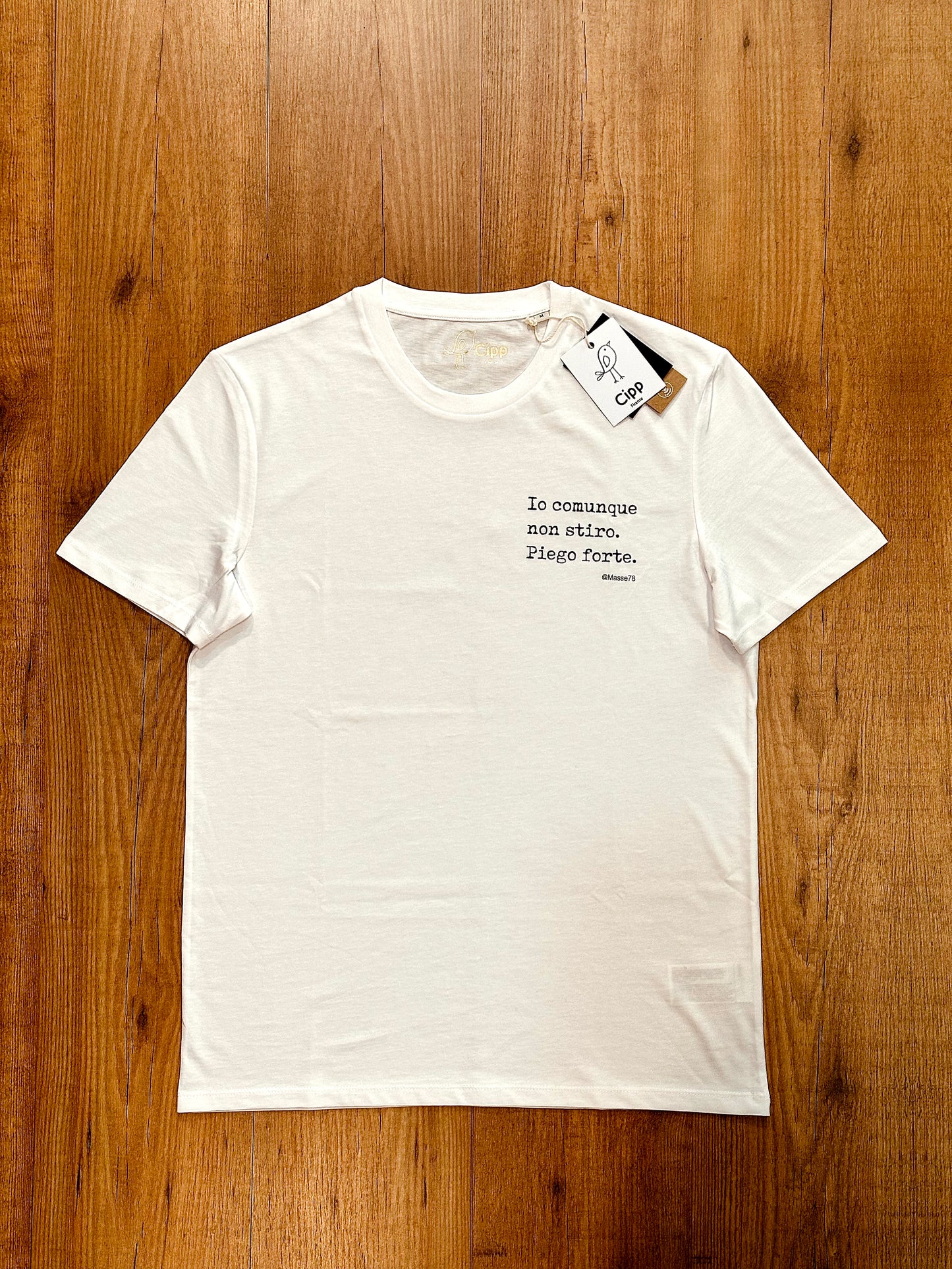 T-shirt Cipp "Non stiro".