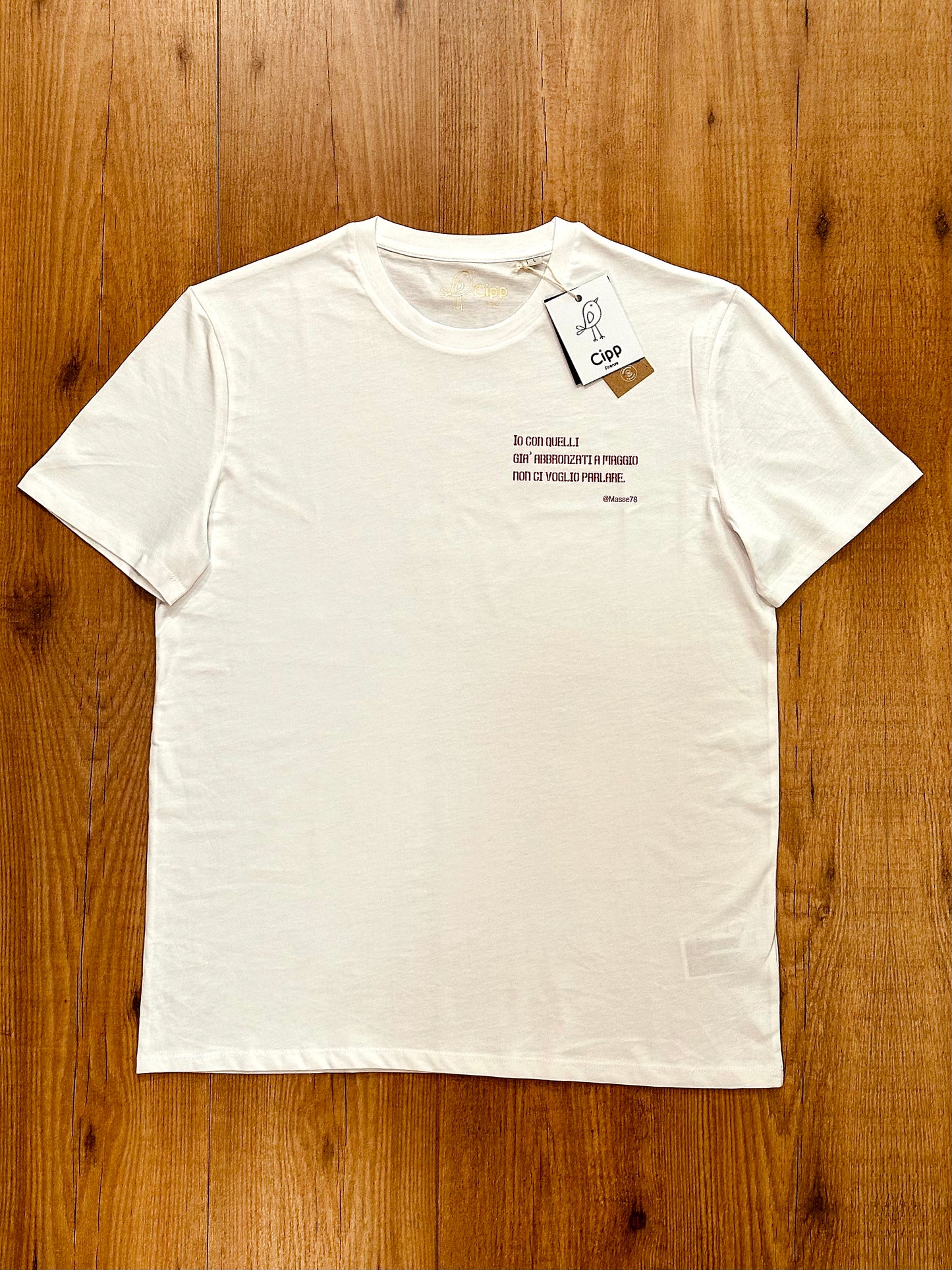 T-shirt Cipp "Abbronzati a maggio".