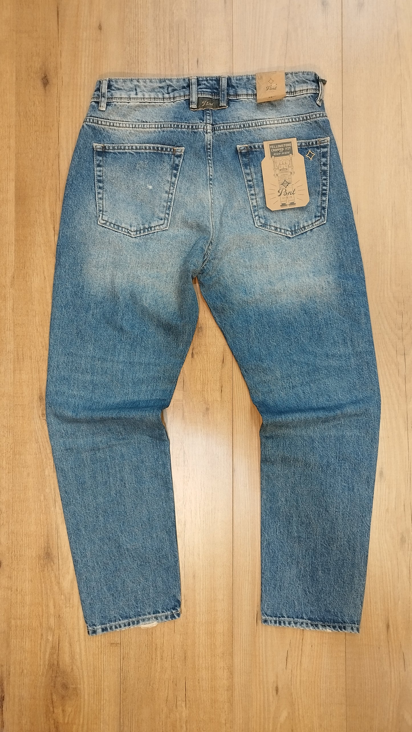 Jeans uomo Yellowstone Pont Denim, stile moderno e comfort premium