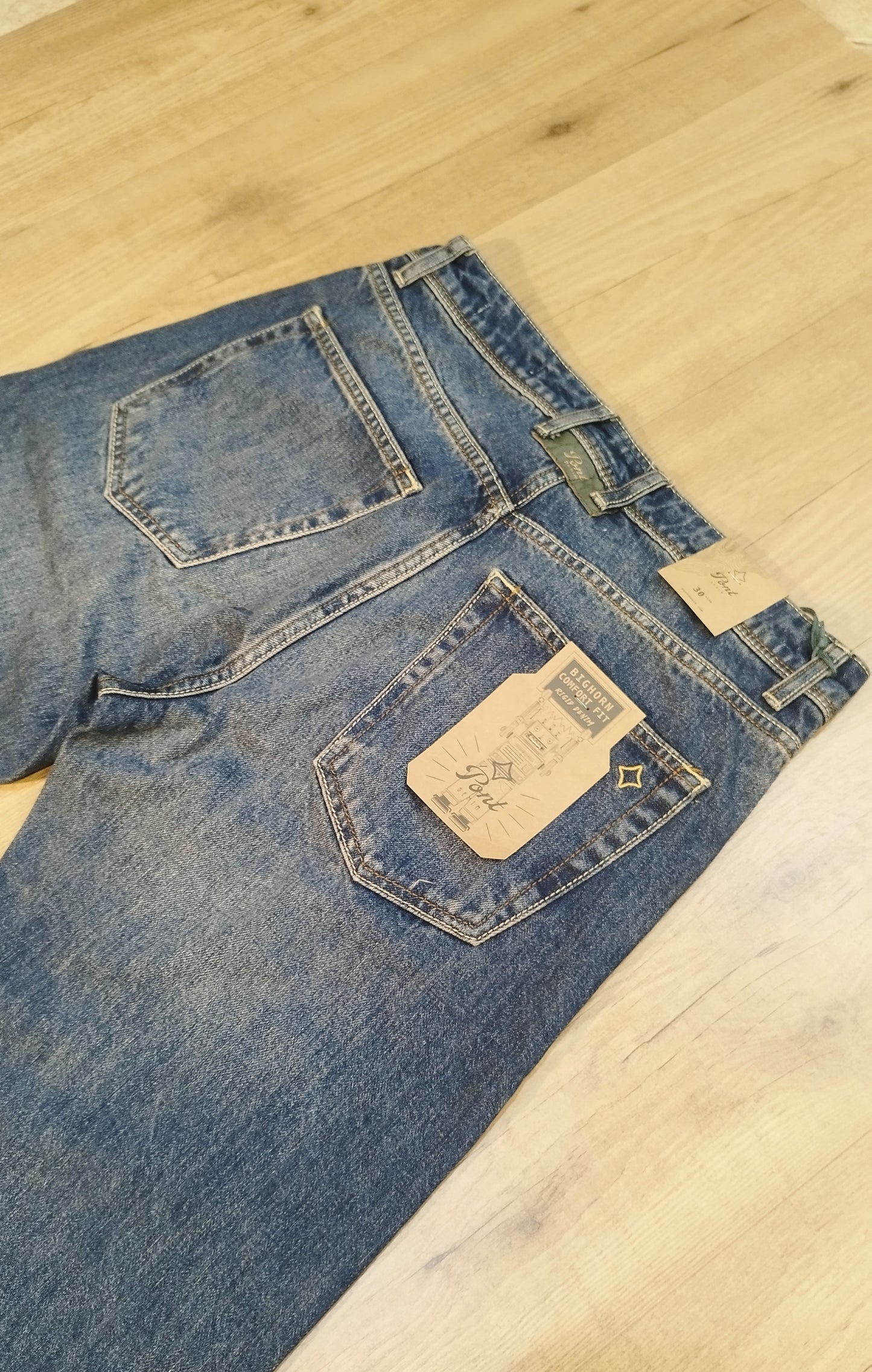 Jeans uomo Bighorn Pont Denim, stile moderno, casual e comfort premium