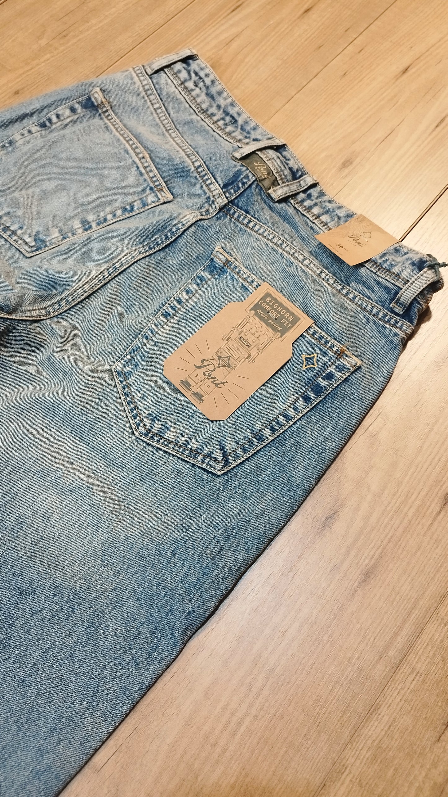 Jeans uomo Bighorn Pont Denim, stile moderno, casual e comfort premium