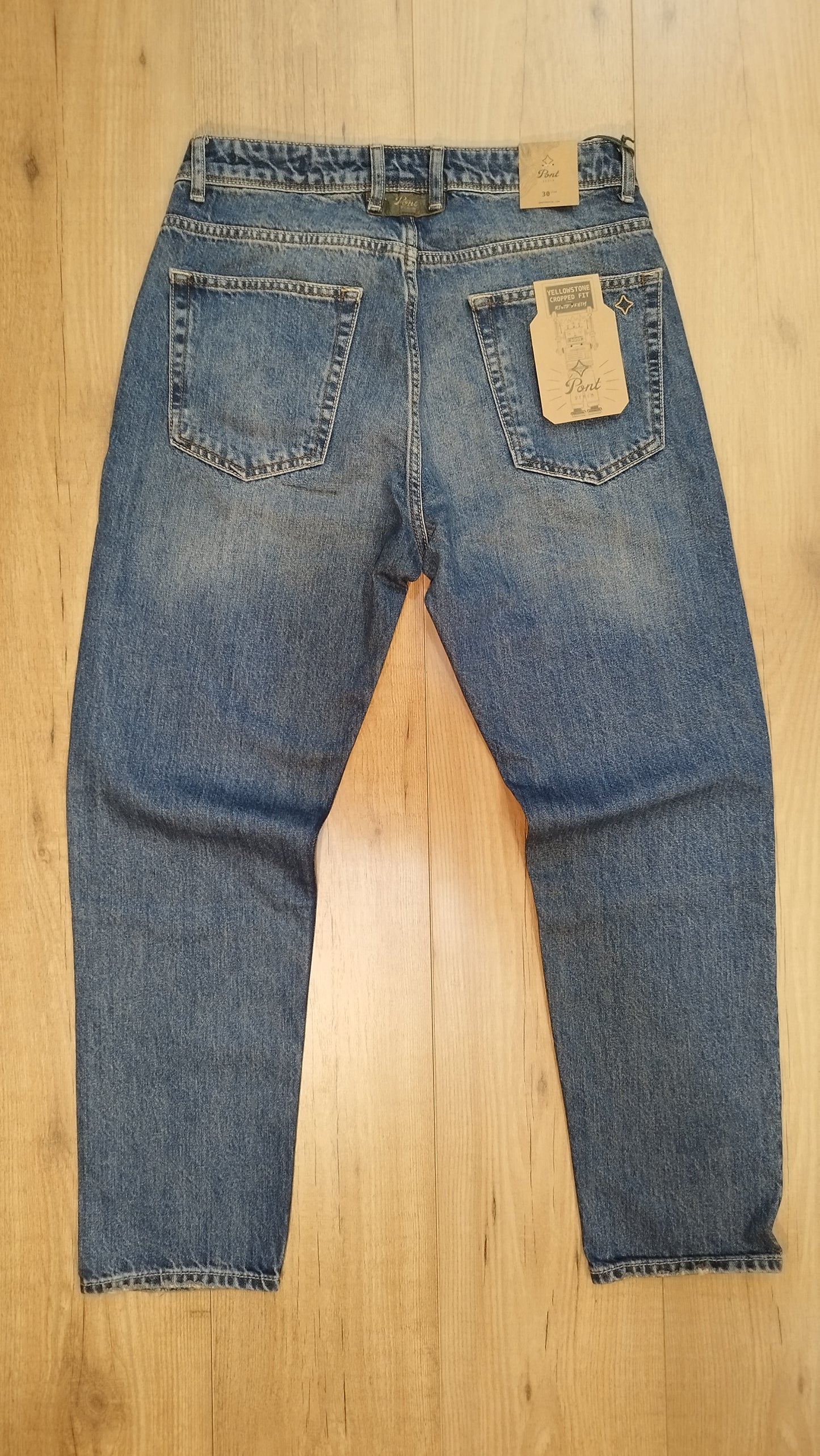 Jeans uomo Yellowstone Pont Denim, stile moderno e comfort premium