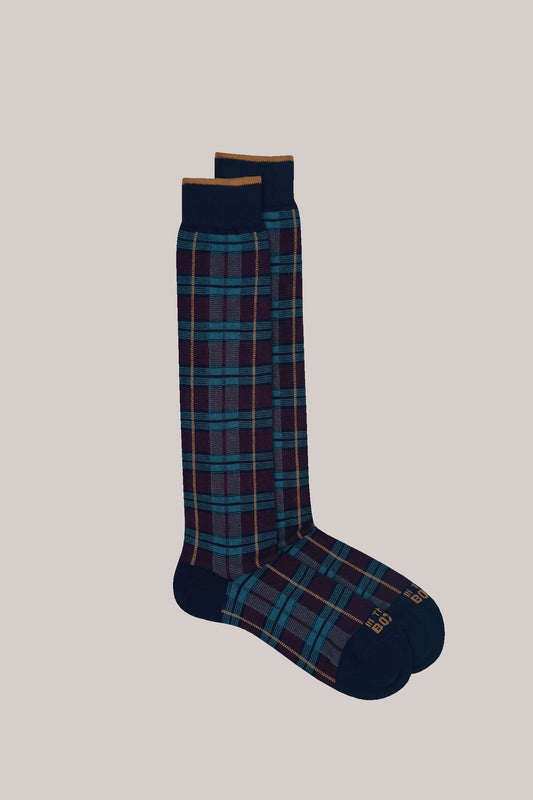 Calzini in cotone fantasia TARTAN - IN THE BOX