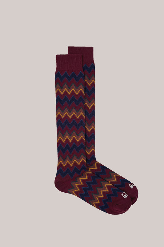 Calzini in cotone fantasia ZIGZAG - IN THE BOX