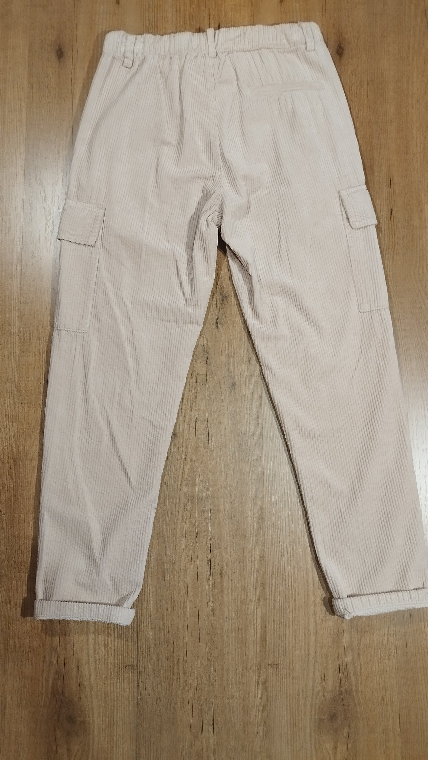 Pantalone cargo di velluto