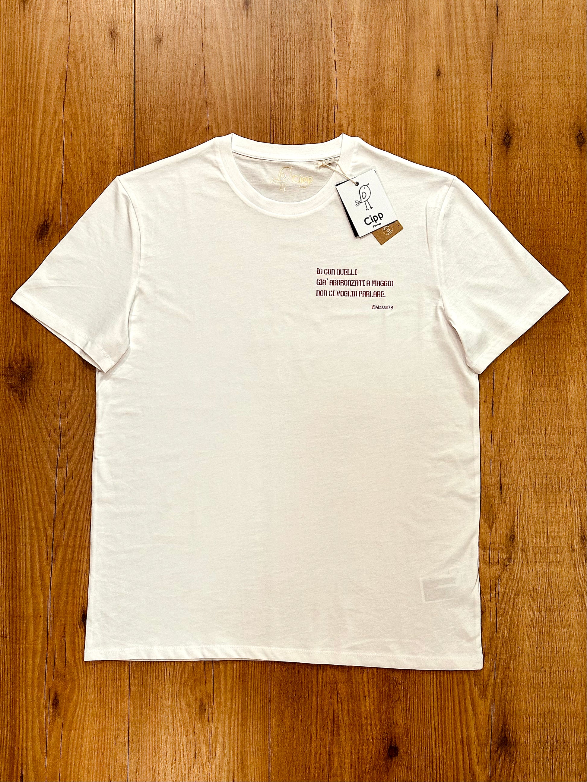 T-shirt Cipp "Abbronzati a maggio".